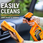 Streak-Free Original Protectant Spray, Car Interior Cleaner, 28oz | Car cleaning spray, dashboard cleaner for car interior safe on vinyl, rubber, plastic; apply with cloth, not for controls
