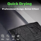 Bath Shower Cleaning Cloths, Premium Car Drying Towel | Ultra Absorbent Twisted-Loop Design| Microfiber Towel for Car, Shower Cabin, Household
