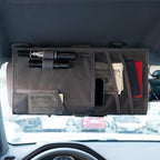 EXCELLENT ELITE SPANKER Tactical Visor Panel Organizer for Pickup F150 Large Molle Vehicle Sun Visor Holder Car Sunshade Storage Pouch