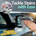 Airlab Glass Polishing Cloth Streak Free Miracle Cleaning Cloth Lint Free Microfiber Cleaning Rags for Glasses Kitchen Dish Mirrors Easy Clean, Pack of 3, 12" x 12", Grey-Green