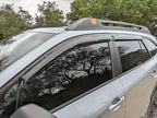 2020-2025 Tape-On Rain Guards for Subaru Outback Side Window Visor Deflectors, Premium Limited Touring, Durable Tinted Vent Shades 2021 2022 2023 2024