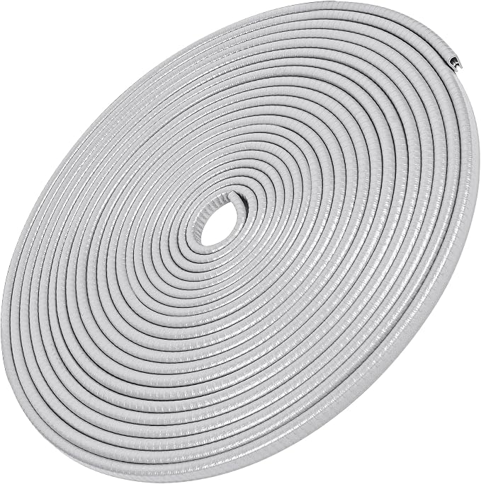 49Ft(15M) Long Car Door Edge Guards, U Shape Edge Trim Rubber Seal Protector Car Door Protection Anti-Collision Rubber Clips Easy to Cut No Need Adhesive Fit for Most Vehicles| Grey