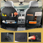 Car Seat Back Protector for Kids - Backrest Protector Prevents Damage from Kicking, Universal Fit Seat Protector with Anti-Slip Design, Shields Against Scratches & Footprints