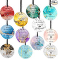 24 Pcs 2026 Employee Appreciation Gifts Bulk Scented Car Air Freshener May You Be Proud of The Work Hanging Ornaments for Coworker Teacher Team Nurse Car Home Decor