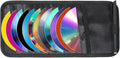 CD Case Holder for Car - DVD Vehicle Visor Storage Orangizer Sun Visor Organizer for CD Visor Case with 12 DVD Storage Sleeves 1 Mesh Pocket 1 Pen Holder(Black)