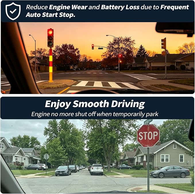 Auto Start Stop Eliminator for GMC 2021-2026 Yukon & 2021-2026 Chevy Tahoe | Suburban Plug Play Autostop Eliminator Memory Module Essential Accessories No Error