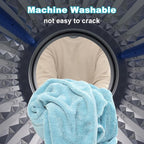 Microfiber Towels for Cars, 2 Pack 35.4" x 23.6" Car Drying Towel, Blue Reusable Car Towel, Quick Drying Car Microfiber Cleaning Cloth for RVs, SUVs, Trucks