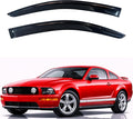 KPY Rain Guards Fit for 2005-2009 Ford Mustang, Out-Channel Window Visors Vent Wind Deflectors 2PC, Car Accessories for 05-09 Mustang