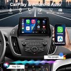 8Core 4G+64G Car Radio for Ford Escape 2013-2019: Upgrade Android 15 9" 1280 * 720P Touchscreen Stereo Head Unit CarPlay Android Auto, BT, WiFi 6, GPS, AM, FM, RDS, 36EQ, SWC, 1080P Backup Camera