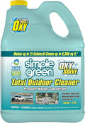 Oxy Solve Total Outdoor Cleaner Concentrate, Pressure Washer & Manual Use, EPA Safer Choice Certified, Peroxide Cleaner for Wood, Concrete, Vinyl & More
