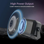 MB1 CB Radio kit, with Retractable Microphone Holder, Magnetic Antenna, External Speakers, Cigarette Lighter Plug, Long Range CB Radio for Truck