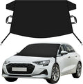 Car Snow Cover Compatible for Audi A3 A4 A5 A6 | Windshield Cover for Ice and Snow with S-Hook Straps | Heavy-Duty 600D Oxford Winter Car Cover, Waterproof & Anti-Slip