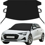 Car Snow Cover Compatible for Audi A3 A4 A5 A6 | Windshield Cover for Ice and Snow with S-Hook Straps | Heavy-Duty 600D Oxford Winter Car Cover, Waterproof & Anti-Slip