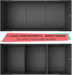 Trunk Organizer, Car Trunk Organizer, Non-Slip Bottom, Sturdy Storage Organizer for SUV, Sedans, Van, Jeep, Grocery, Large 3 Compartments Car Organizer for Women, Flamingo 31.9"×12.6"×10.6"