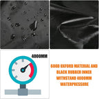 Windshield & Front Side Window Snow Cover Replace for Jeep Wrangler/Jeep Gladiator, 600D Oxford Cloth Windshield Cover with Mirror Cover for Snow Rain Hail Protection (Wrangler)