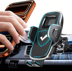 2026 New Car Vent Phone Holder [Thick Cases Friendly] Rotatable Universal Phone Mount for Your Car with Wide Clamp, Car Phone Holder Mount for iPhone 17 Pro Max 15 14 13 Samsung S25