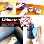 MAGIC SPRUCE Car Detailing Kit Gel for Car Interior Dashboard Cleaner Products, Non-Water Dust Remover Scented Freshner, Upholstery Cleaning Putty, Laptop Computer Cleaning Accessories Car Slime