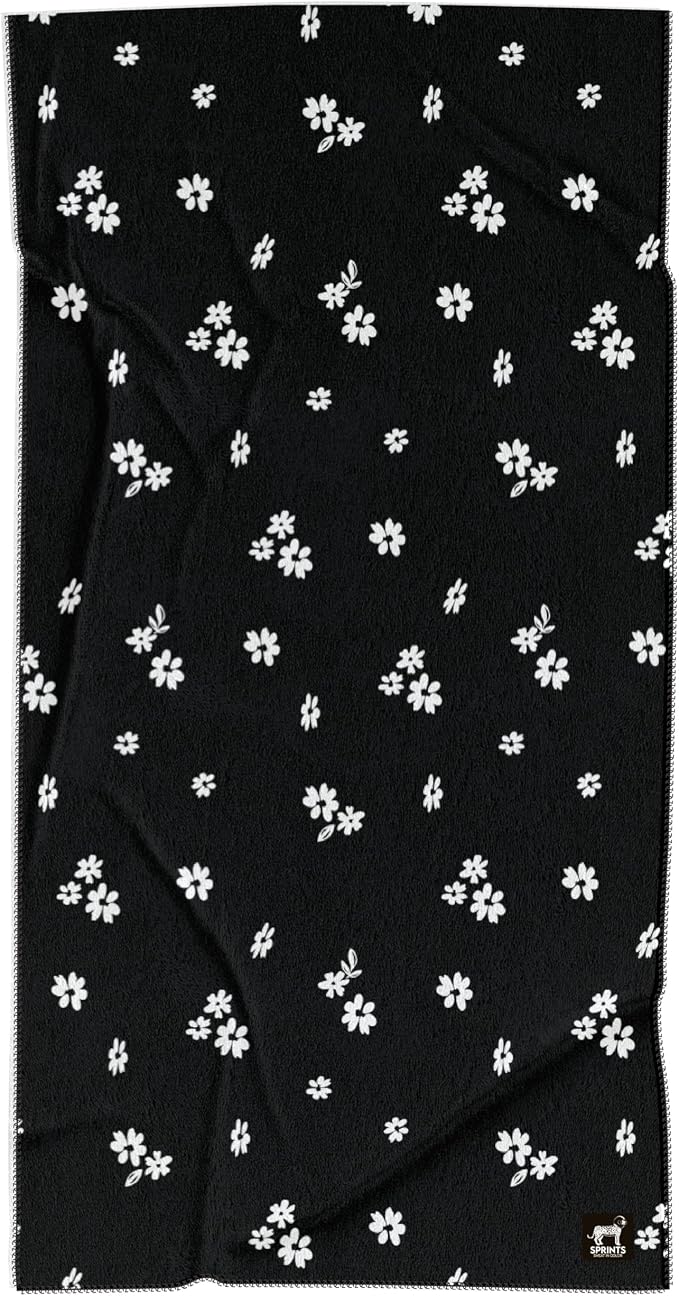 Athletic Running Towel, Full-Sized, Car Seat Cover - Performance Microfiber (Florid Declamation)