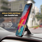 MMD-2PKXCES0 MagicMount Select Magnetic Car Phone Holder - Strong Magnet Mount for iPhone and Android - 2 Pack Magnetic Cell Phone Mounts for Car Dash - Universal 360° Mobile Cellphone Holder
