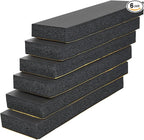 Garage Wall Protector Bumper Guards - 6 Pack Universal 1-3/16" Thick Car Door Edge Guard Self-Adhesive Comprehensive Protection EVA Foam Scratch Prevention Padding for Warehouse Parking Narrow Garage