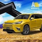 Extra Durable Window Deflectors Tape-On Window Visors Rain Guards Fit for Lexus TX 2024-2026, Sun Visors, Wind Vent for Shades, Exterior Car Accessories - 4pcs. AG0756