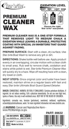 One-Step Cleaner Wax with UV Protection - Removes Chalk & Oxidation from Fiberglass, Metals & Painted Surfaces