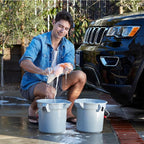 Microfiber Car Wash Mitt, Car Wash Supplies for Cars, Trucks and Motorcycles
