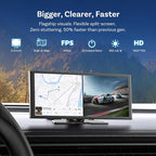 OTTOCAST OttoScreen AI 11.4" Wireless Carplay Screen for Car, Gemini AI Voice Control, Android Auto, Netflix YouTube Google Play, Dual WiFi Dual Bluetooth, 1080P Backup Camera, 8-Core Android 15