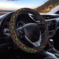 Neon Various Popular Guns Steering Wheel Covers Anti-Slip Elasticity Car Accessories Steering Wheel Protector Universal 15 Inch for Cars SUV Vehicle Truck