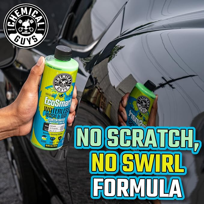 WAC_707 EcoSmart Hyper Concentrated Waterless Car Wash and Wax, Safe for Cars, Trucks, SUVs, Motorcycles, RVs & More, 128 oz (1 Gallon)