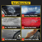 Scratch and Swirl Remover - Car Scratch Remover for Vehicles Paint - Polishing Compound for Cars with Pad and Towel - Cutting and Buffing Compound for Paint Restorer