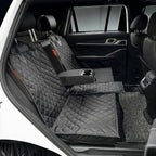 Dog Car Seat Cover for Back Seat Pet Cover for Dogs Waterproof Bench Seat Cover Protector Scratch Proof Nonslip Soft Dog Back Seat Cover for Cars Trucks SUV（48" L ×52" W