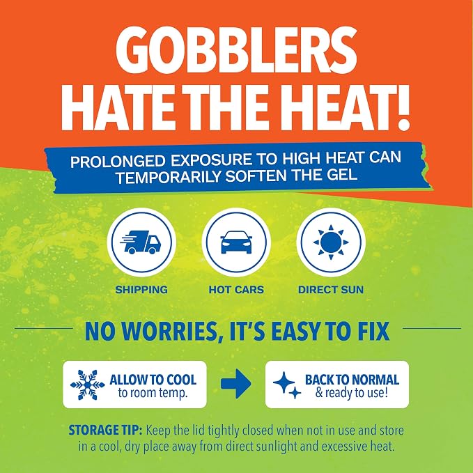 Grime Gobbler Super Cleaning Gel, (NEW 2026 FORMULA) Ultra Tough Heavy Duty Formula, Multipurpose Cleaner for Automotive, Office, Keyboards (Color Blue/Blueberry Scent)