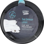 On The Go Odor Absorbing Solid Air Freshener, Sea Breeze Linen, 8-Ounce, Pack of 1