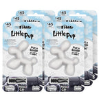 Little Pup 96601-6PK New Car Scent Car Air Freshener Clip Provides Long-Lasting Freshness in a Compact Design, Fights Odors for up to 45 Days, Cute Car Odor Eliminator, Non-Toxic, Pack of 6