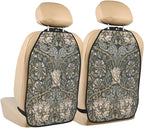 William Pimpernel Morris Car Seat Back Kick Protectors Kick Mats With Storage Pockets For Vehicles To Protect From Dirt Mud Scratches 2 Pack