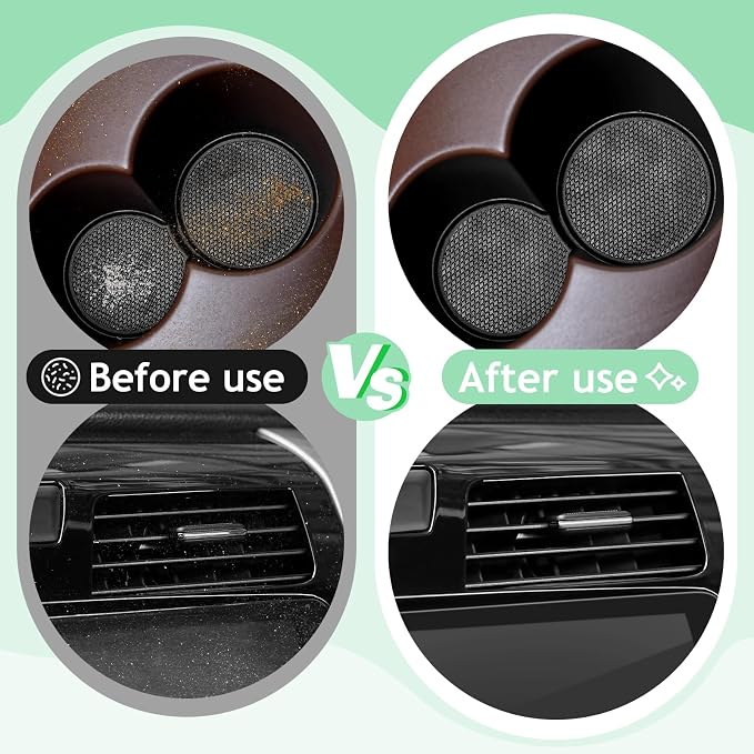 Car Cleaning Gel Car Cleaning Putty Car Putty Car Interior Cleaner Car Slime Car Detailing Kit Car Accessories Gifts for Men Women Stocking Stuffers Green