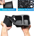2PCS Cup Holders for Kia Telluride Accessories 2020-2023 2024 2025 Center Console Cup Holder Insert Armrest Rear Drink Holder Organizer TPE Cupholder Protector Pad Replacement Interior Decoration