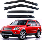KPY Rain Guards Fit for 2002-2006 Honda CRV, Out-Channel Window Visors Vent Wind Deflectors 4PC, Car Accessories for 02-06 CR-V