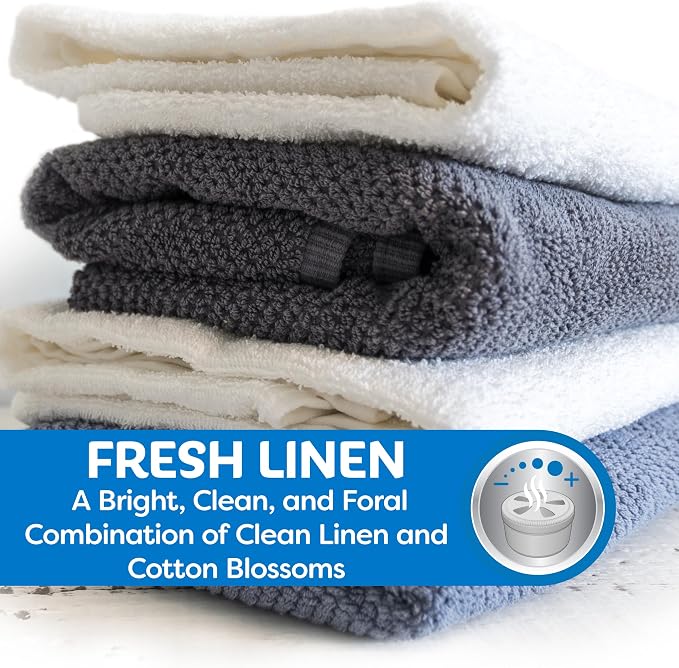Scented Gel Car Air Freshener, Fresh Linen Car Scent