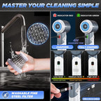 Car Vacuum Cleaner 17000PA Foldable Mini Handheld Vacuums Portable Cordless with Brushless Motor for Gifts, Hair,Cars,Bedrooms,Offices Cleaning HL132 Silver