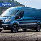 Window Visors Rain Guards Shield for Ford Transit 2014-2025, Out-Channel Window Vent Wind Deflectors Visors Shades for 14-25 Transit