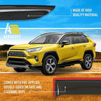 Extra Durable Window Deflectors Tape-On Window Visors Rain Guards Fit for Toyota RAV4 2019-2025, Sun Visors, Wind Vent for Shades, Exterior Car Accessories - 4 pcs. AG0912