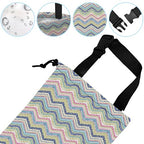 Car Garbage Bag Hanging Car Trash Can for Back Seat with Drawstring