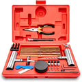 50003L Universal Heavy Duty Tire Repair Kit | 57 Piece Value Pack | Fix Punctures and Plug Flats | Ideal for Cars, Trucks, Motorcycle, ATV, Jeeps, Off Road Vehicles, RV, Tractors …