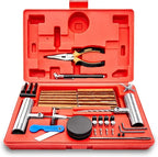 50003L Universal Heavy Duty Tire Repair Kit | 57 Piece Value Pack | Fix Punctures and Plug Flats | Ideal for Cars, Trucks, Motorcycle, ATV, Jeeps, Off Road Vehicles, RV, Tractors …