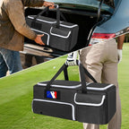 2 Layer Golf Trunk Organizer with Bottom Shoe Space, Golf Car Locker for Men & Women, Holds 2-3 Shoes, Balls, Tees, Cap, Gloves and Clothes (Patenting Design)