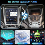 Android 12 Car Stereo, 10.1-inch HD Touchscreen, WiFi GPS Navigation Radio Player with Backup Camera for Chevrolet Equinox, GMC Terrain 2012-2017 (2+32G Without Lock)