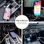 2 Pack USB A to USB C Cable for Airpods Pro 2nd, iPhone 16e 17 Air 16 15,16 15 Pro Max,16 15 Plus Car Carplay Data Cable, iPad USB C 10th Mini 6th Gen,MacBook Air,Samsung,LG Charger Charging Cord
