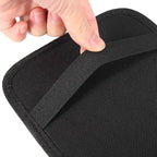 2pcs Car CD Visor Storage Cases Vehicle Sun Visor Organizer with 10 DVD Storage Sleeves Black with Red Line